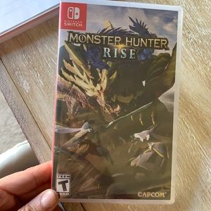 Monster hunter Rise Nintendo switch video game